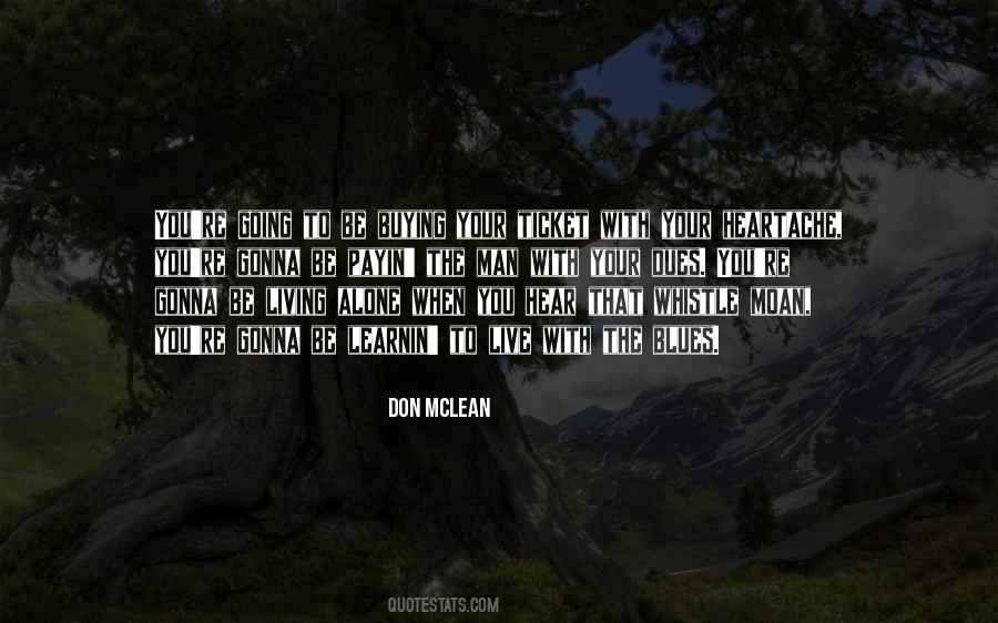 Quotes About Don Mclean #835855