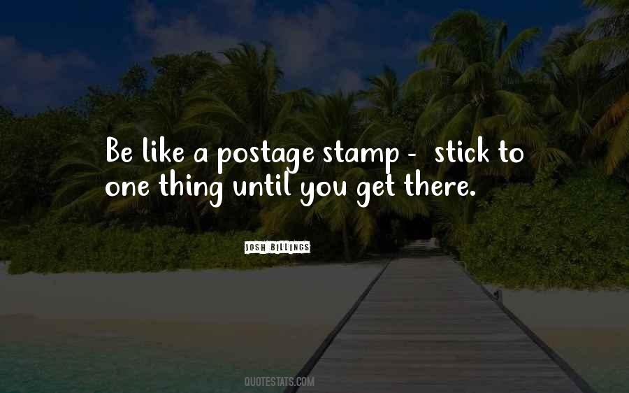 Postage Stamp Quotes #959484