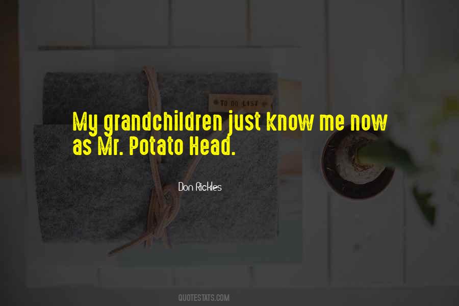 Potato Head Quotes #999663