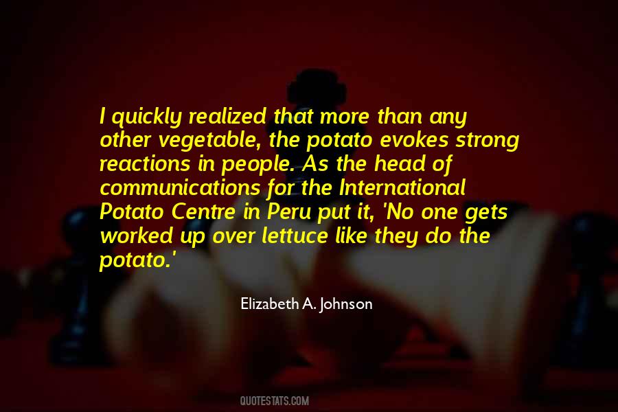 Potato Quotes #1705064