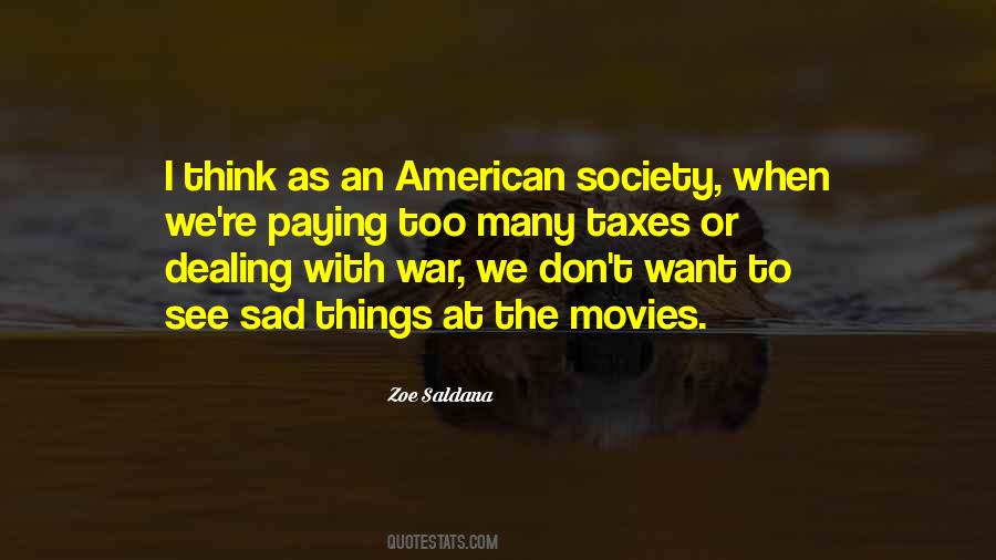 Quotes About American Movies #1031489