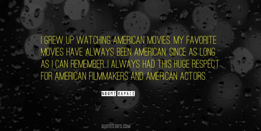 Quotes About American Movies #758947