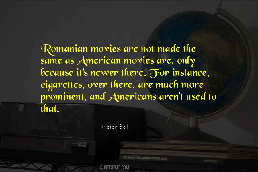 Quotes About American Movies #871317