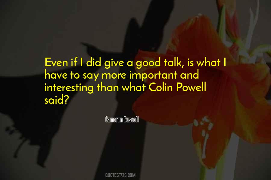 Powell Quotes #760268