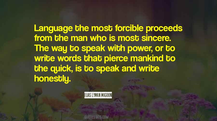 Power And Language Quotes #1386588