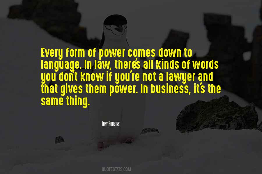 Power And Language Quotes #508336