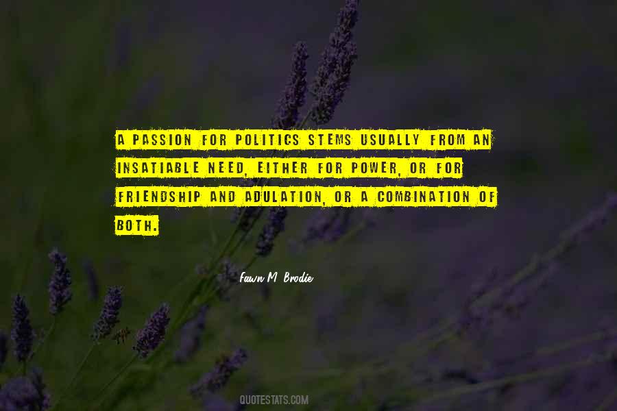 Power And Politics Quotes #217425