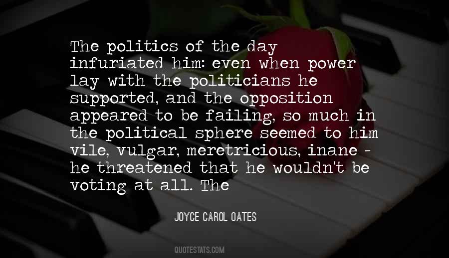 Power And Politics Quotes #687792