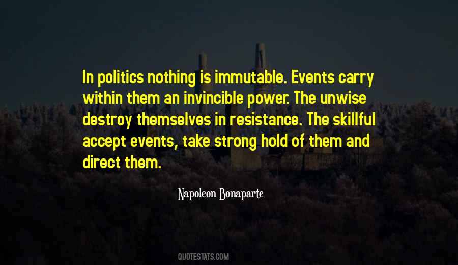 Power And Politics Quotes #921709