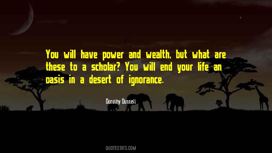 Power And Wealth Quotes #681529