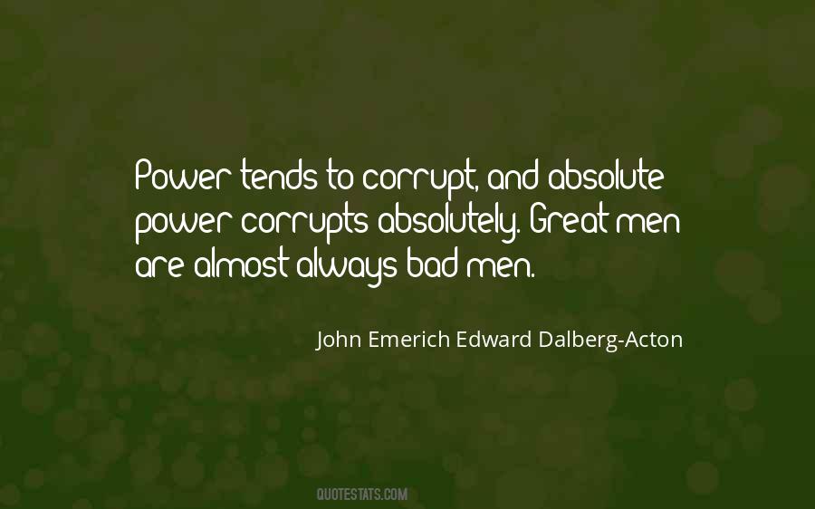 Power Corrupt Quotes #437399