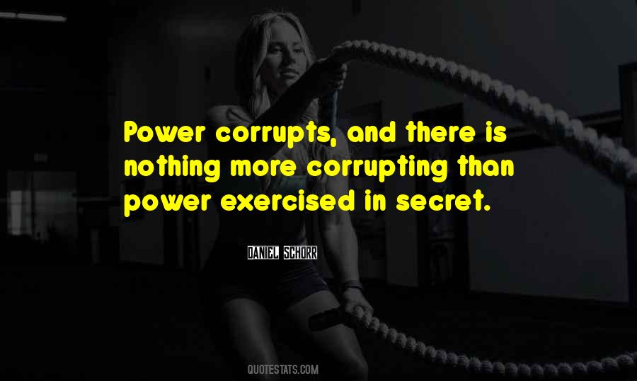 Power Corrupts Man Quotes #1033348