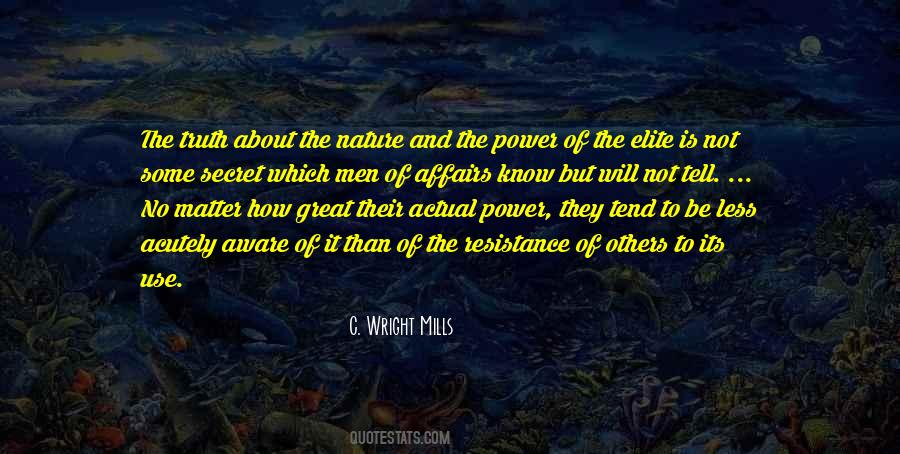 Power Elite Quotes #1584172