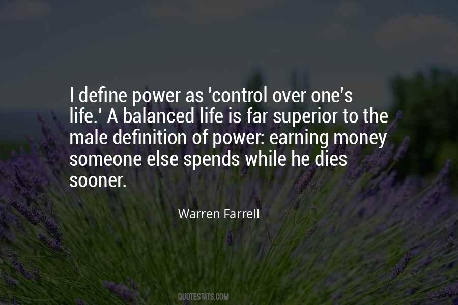 Power Is Control Quotes #561015