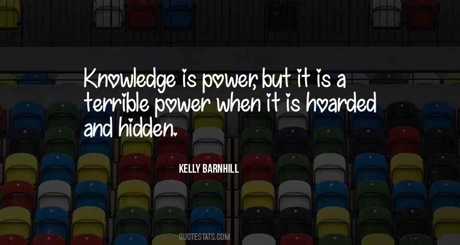 Power Is Knowledge Quotes #173168