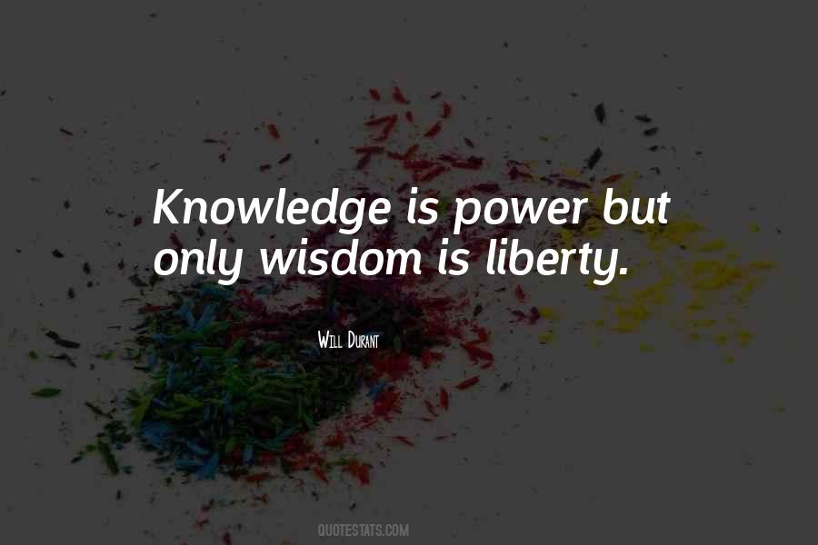 Power Is Knowledge Quotes #414842