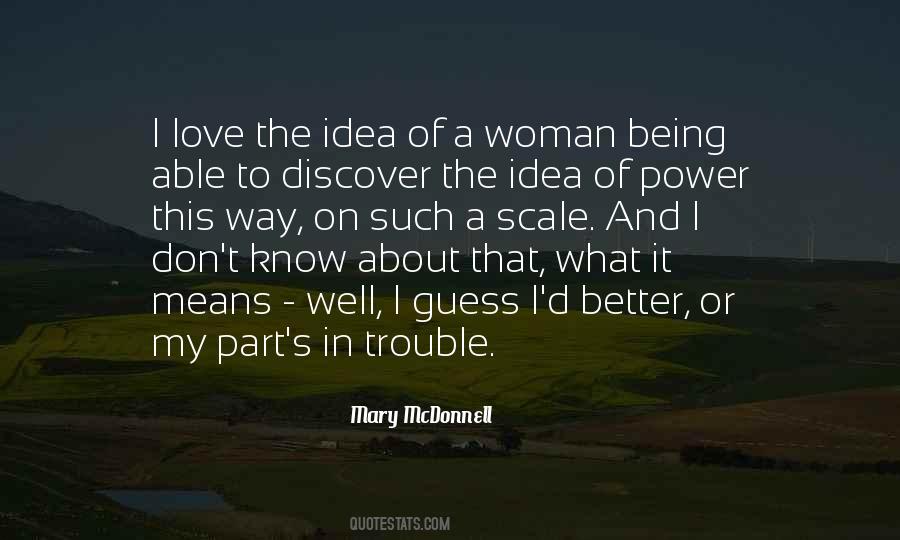 Power Love Quotes #35798