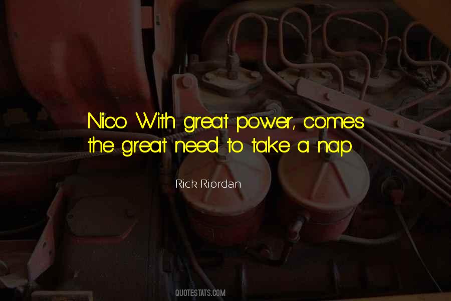 Power Nap Quotes #1209830