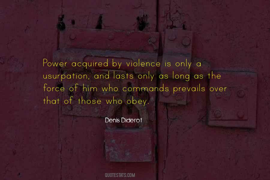Power Obey Quotes #1834609