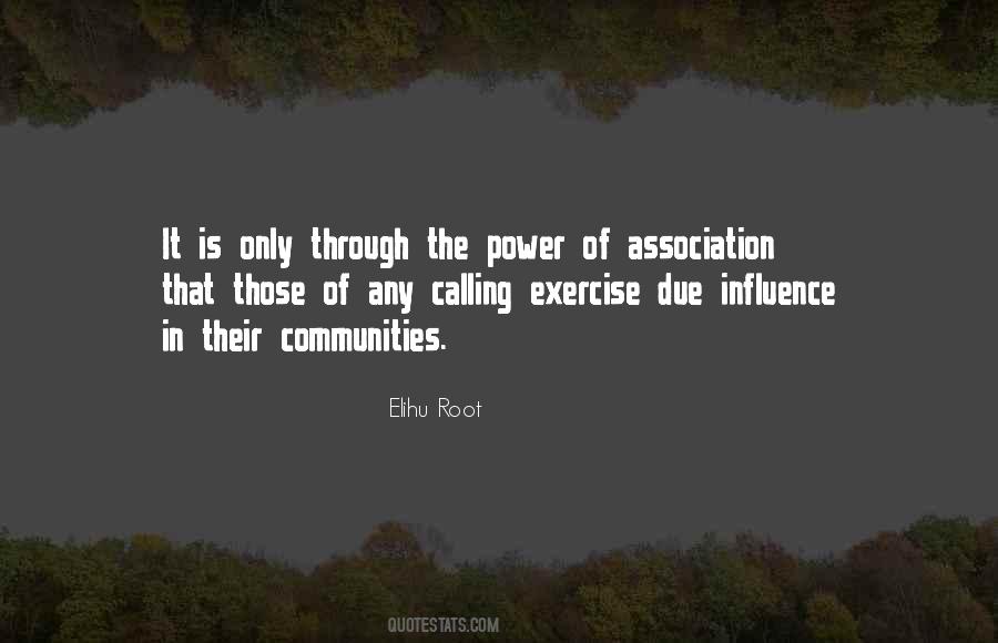 Power Of Association Quotes #56042