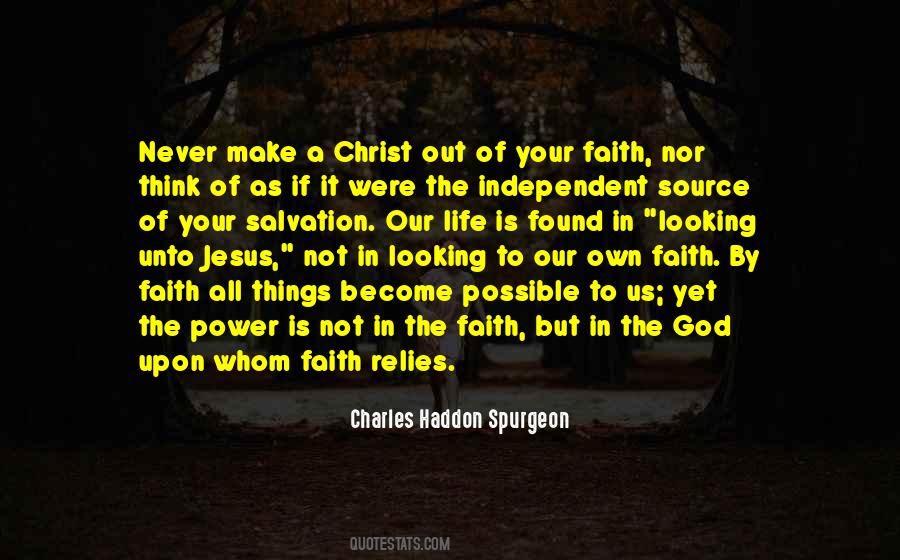 Power Of Faith In God Quotes #1717056