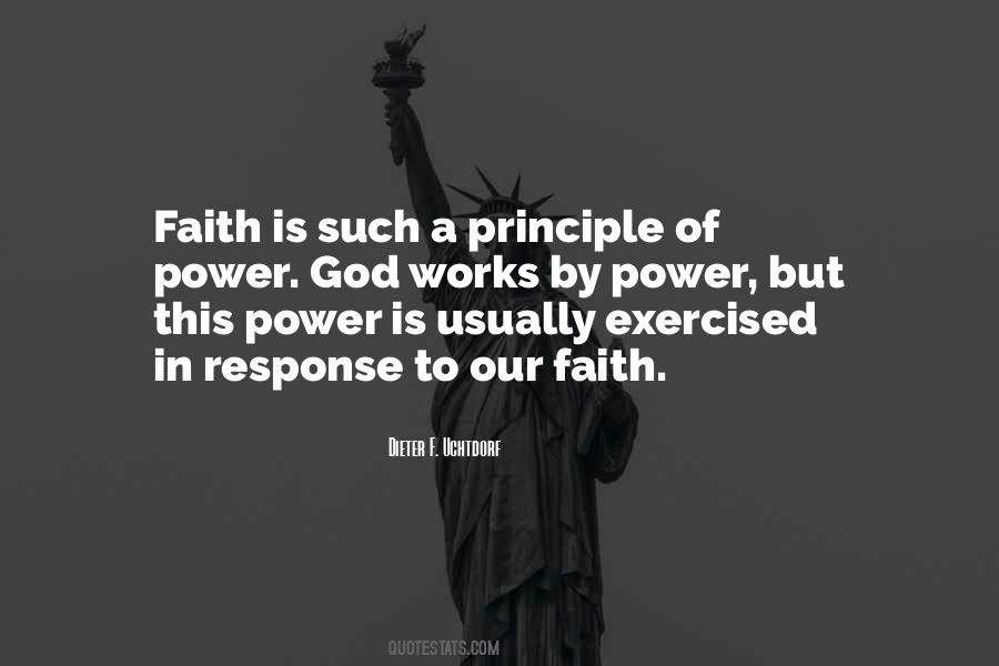 Power Of Faith In God Quotes #244389
