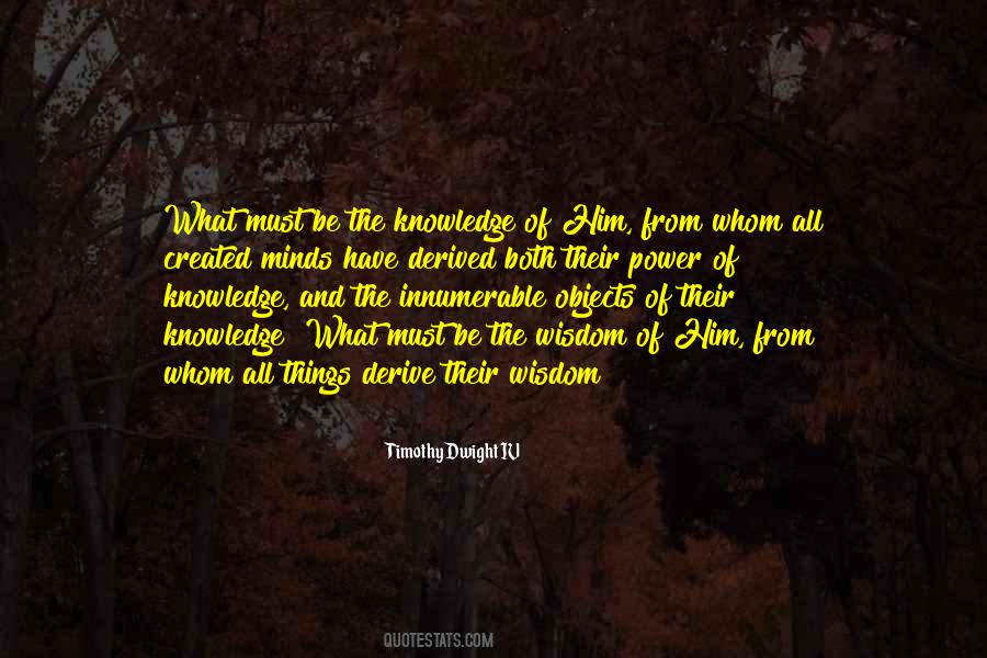 Power Of Knowledge Quotes #1253702