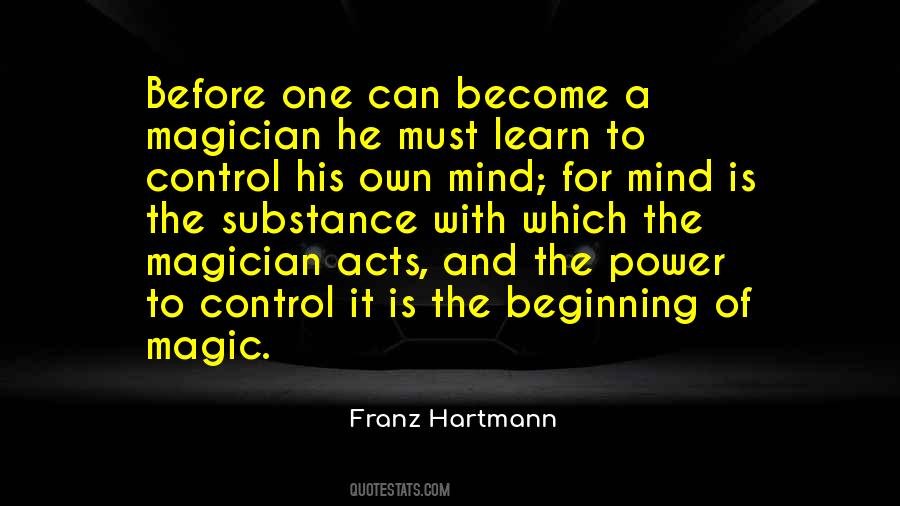 Power Of Mind Control Quotes #1689270