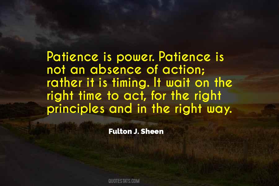 Power Of Patience Quotes #1798153