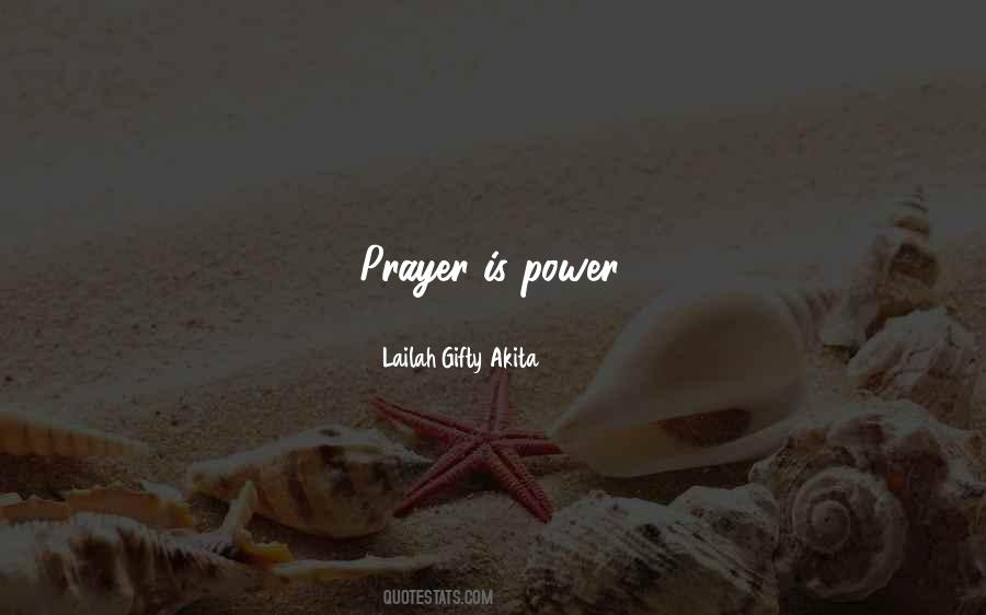 Power Of Prayer And Faith Quotes #591993