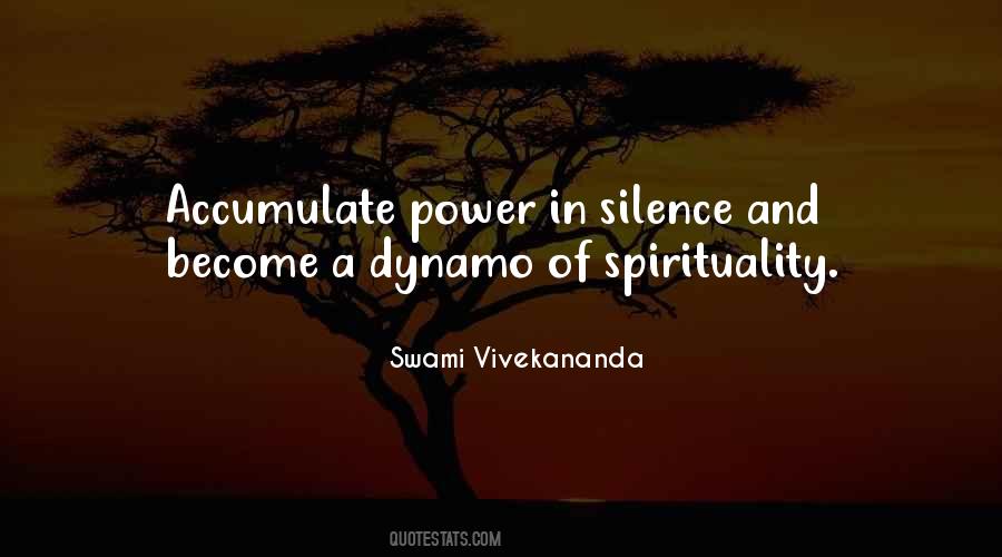 Power Of Silence Quotes #1813158