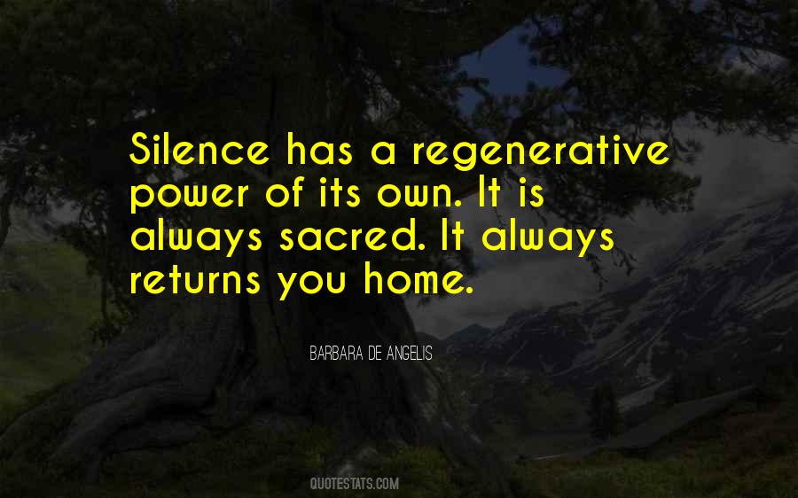 Power Of Silence Quotes #673493