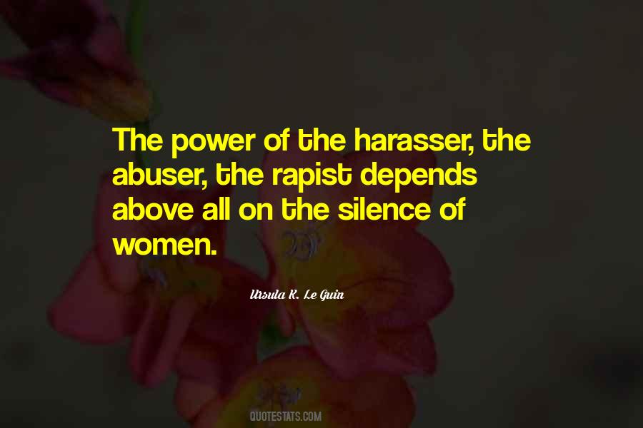 Power Of Silence Quotes #972963