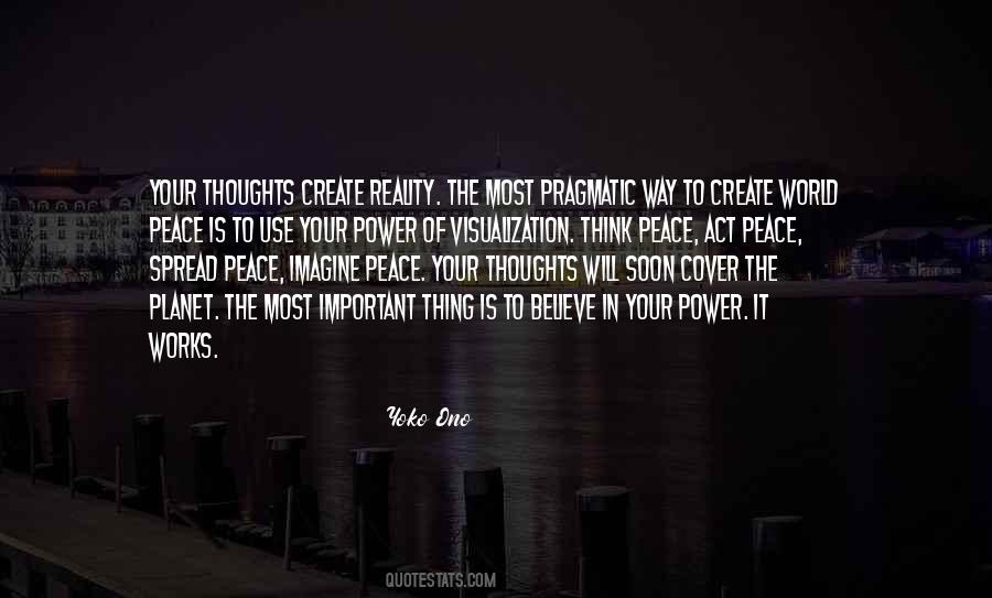 Power Of Visualization Quotes #424701