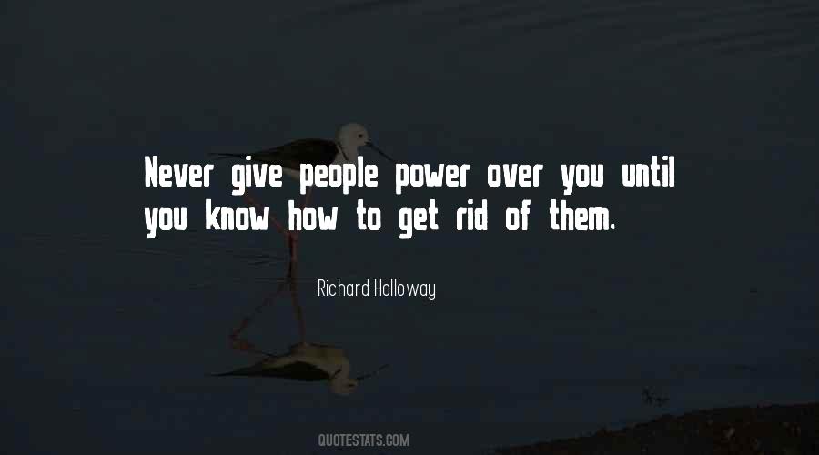 Power Over You Quotes #1744284