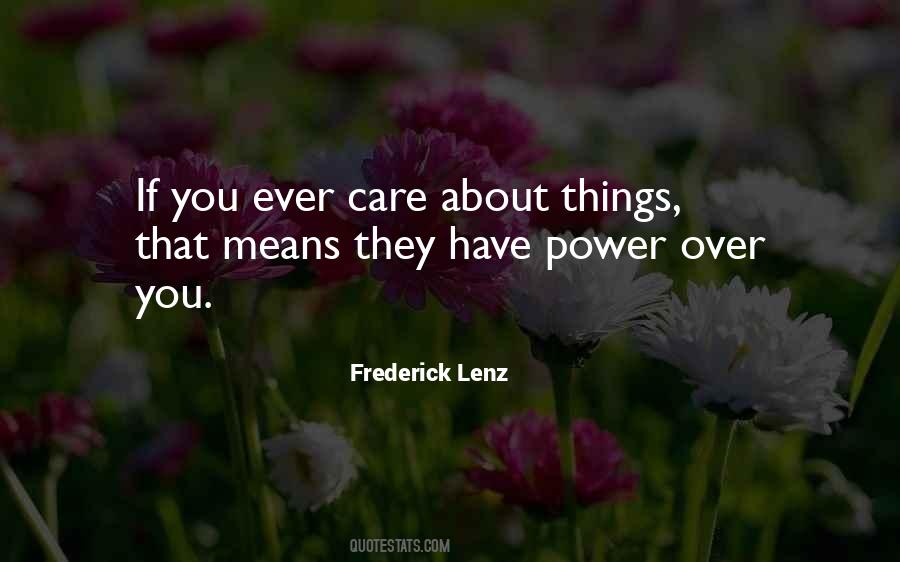 Power Over You Quotes #788498