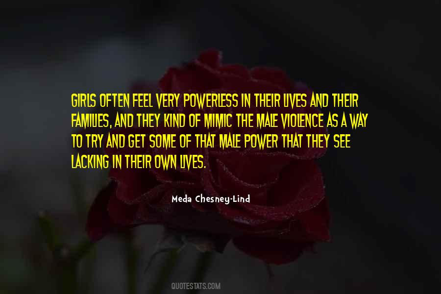 Power Powerless Quotes #1363339