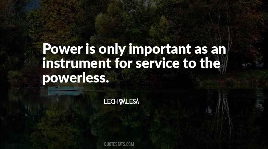 Power Powerless Quotes #1645808