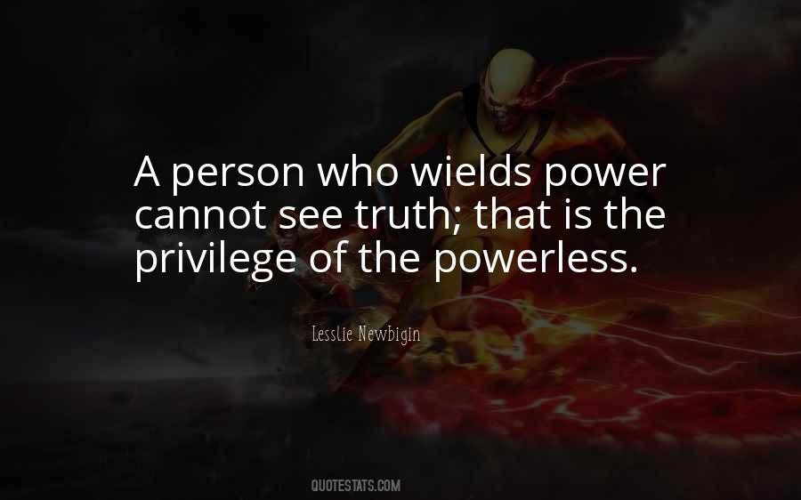 Power Powerless Quotes #312716
