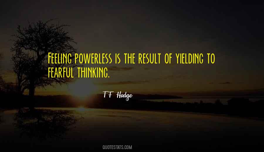 Power Powerless Quotes #470915