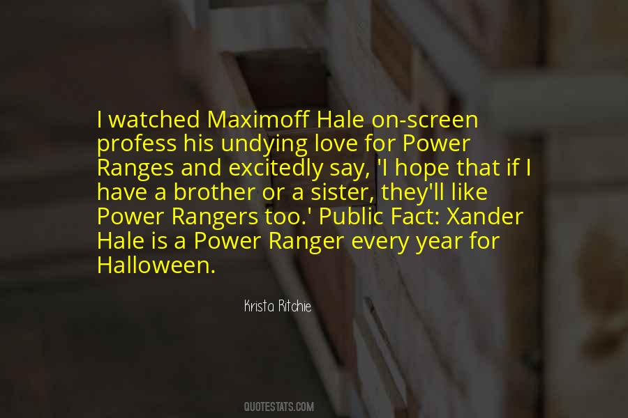 Power Ranger Quotes #1447466