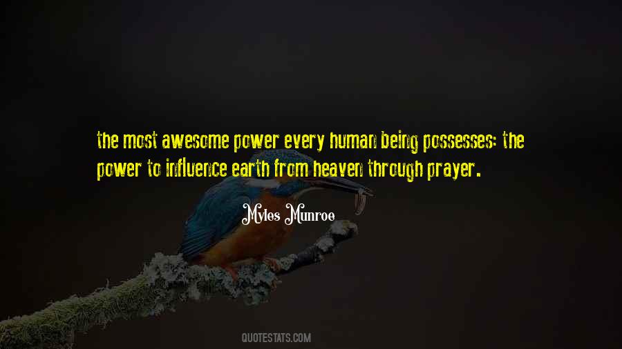 Power Through Prayer Quotes #1115507