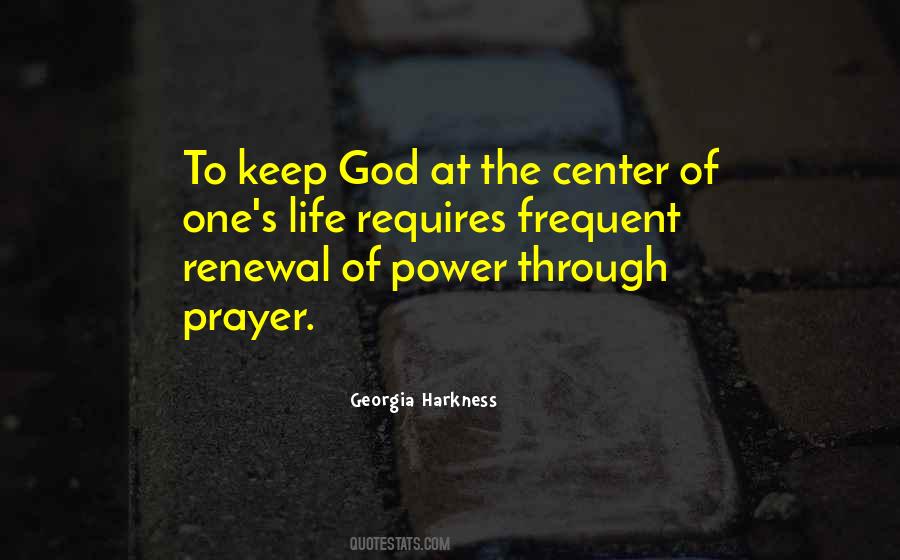 Power Through Prayer Quotes #1621259