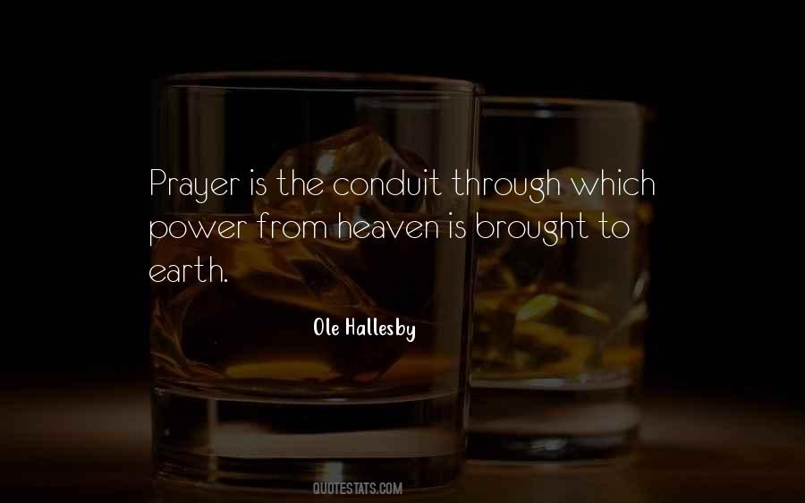 Power Through Prayer Quotes #271890