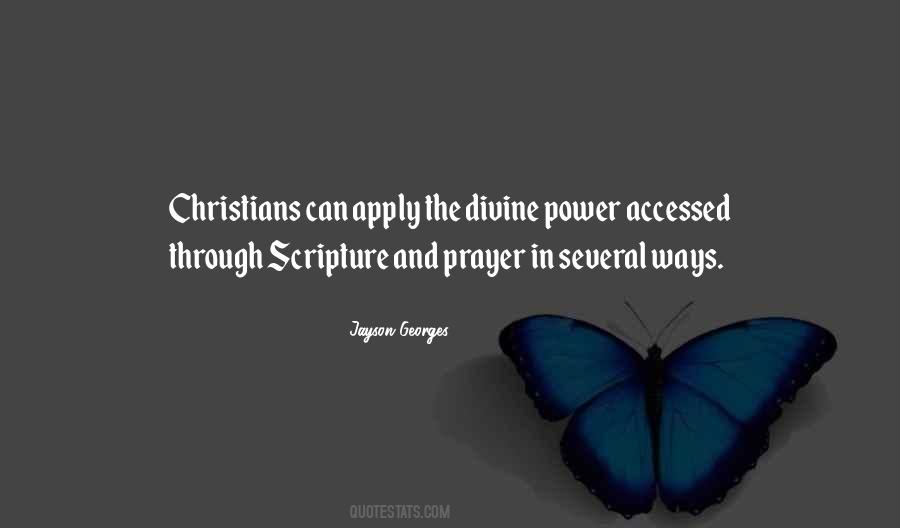Power Through Prayer Quotes #293250