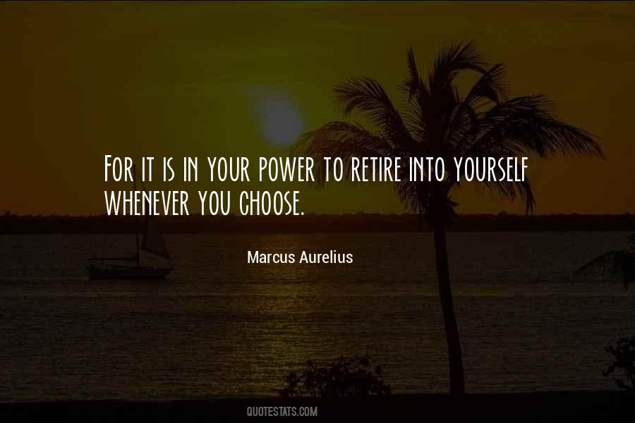 Power To Choose Quotes #153297