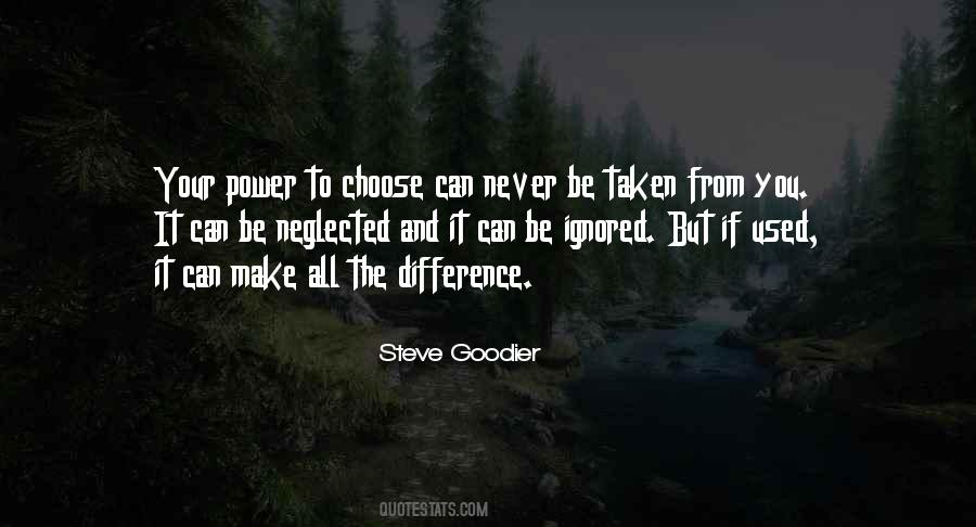 Power To Choose Quotes #442955