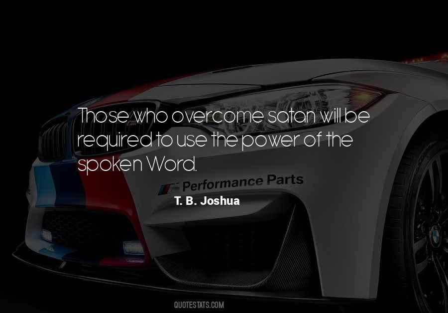 Power To Overcome Quotes #189187