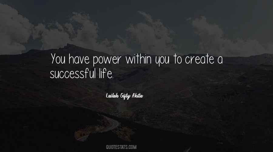 Power Within You Quotes #1191407