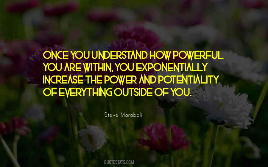 Power Within You Quotes #324376